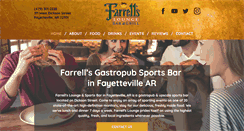 Desktop Screenshot of farrellslounge.com